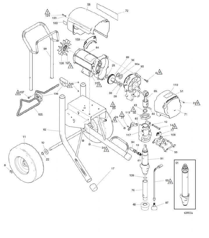 Запчасти Graco MARK V